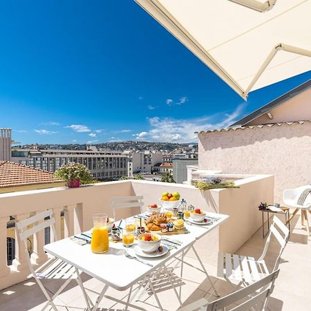 Spitalieri- Sunny Terrace With View -New Apartment Nizza Exterior foto