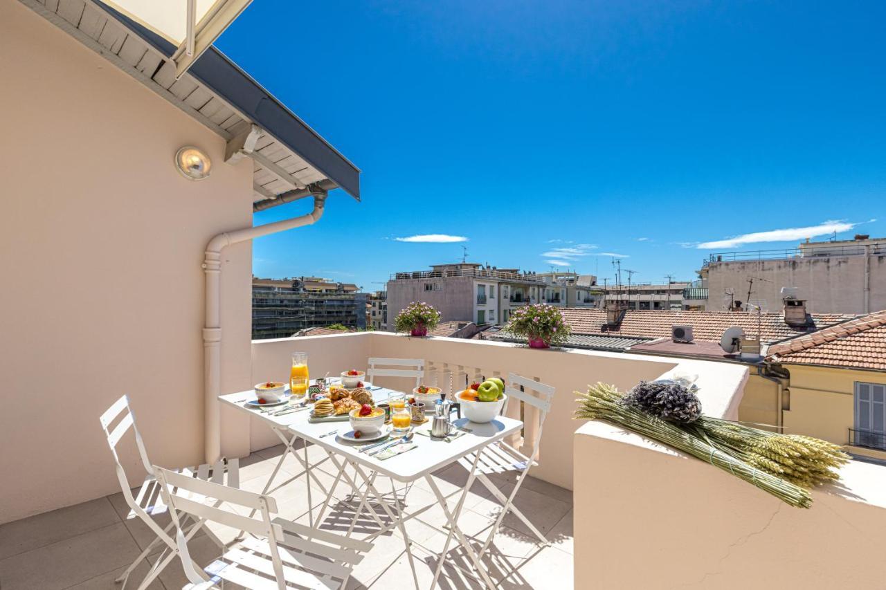Spitalieri- Sunny Terrace With View -New Apartment Nizza Exterior foto