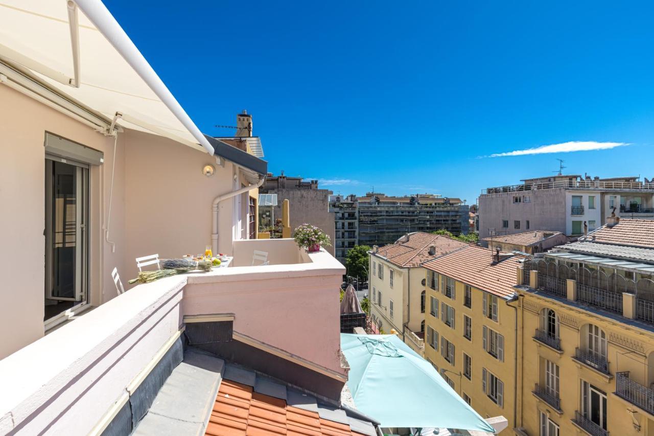 Spitalieri- Sunny Terrace With View -New Apartment Nizza Exterior foto