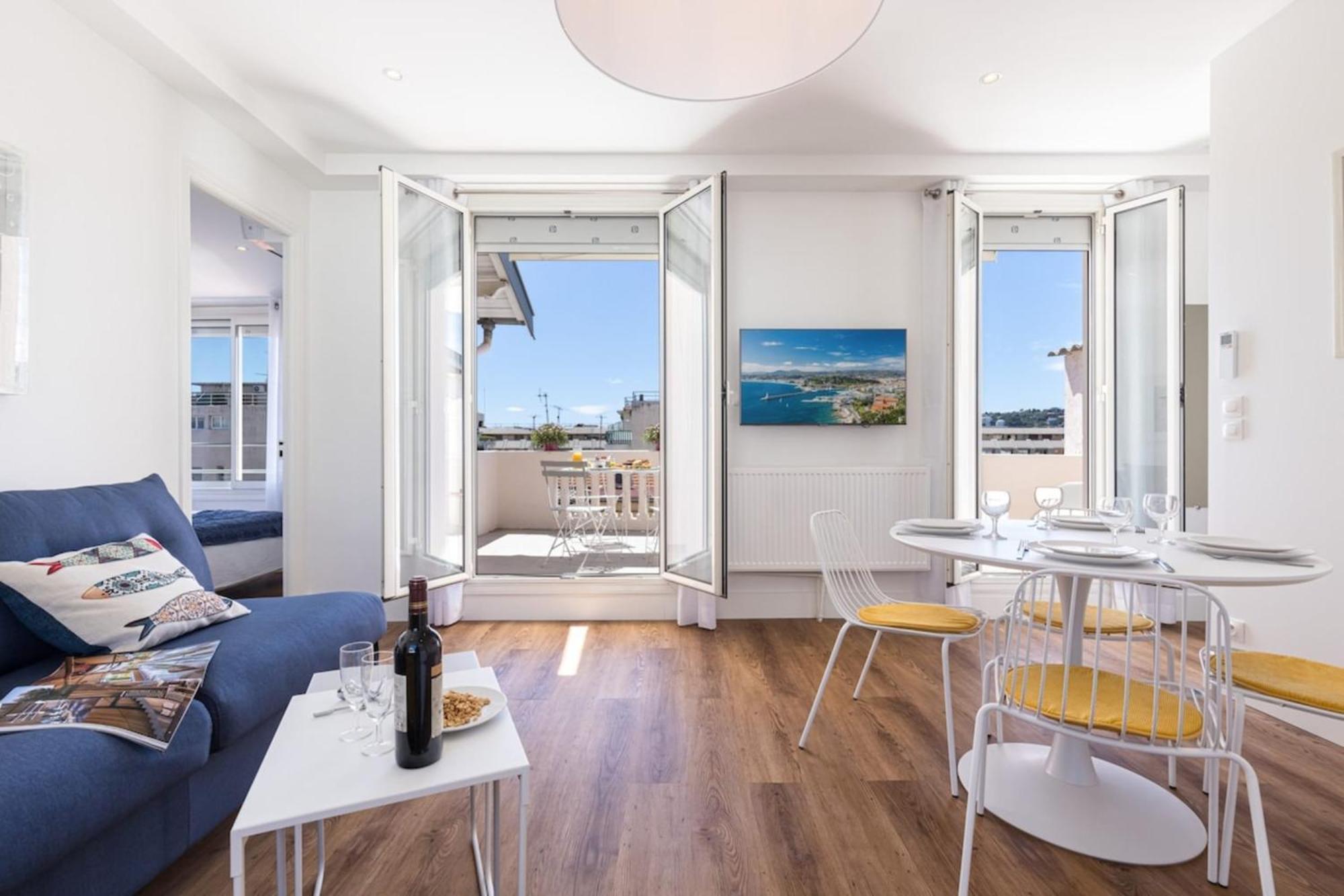 Spitalieri- Sunny Terrace With View -New Apartment Nizza Exterior foto